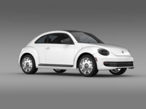 vw beetle design 2012 3D Модель