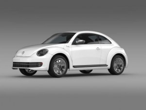 vw beetle fender edition 2012 3D 模型