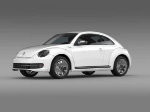 vw beetle fender edition 2012 3D Model