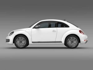 vw beetle fender edition 2012 3D Model