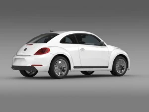 vw beetle fender edition 2012 3D Model