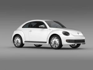 vw beetle fender edition 2012 3D Model