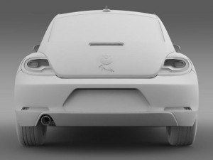 vw beetle fender edition 2012 3D 模型