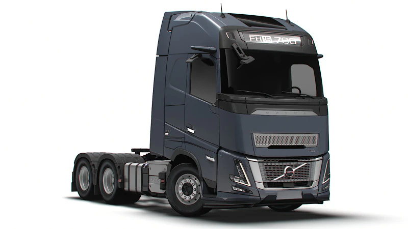 Trator Volvo FH16 Aero 6x2 2026 Modelo 3D .c4d .max .obj .3ds .fbx .stl .blend 