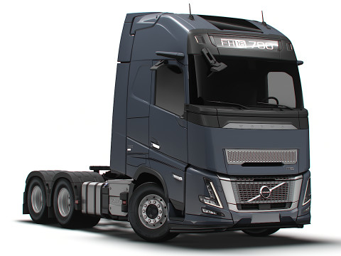 Ciągnik Volvo FH16 Aero 6x2 2026 Model 3D