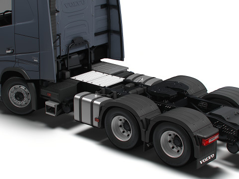 ボルボ FH16 エアロ 6x2 トラクター 2026 3Dモデル