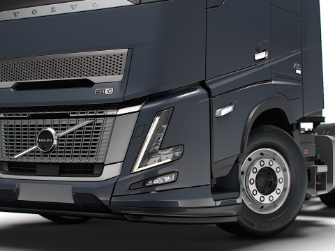 ボルボ FH16 エアロ 6x2 トラクター 2026 3Dモデル