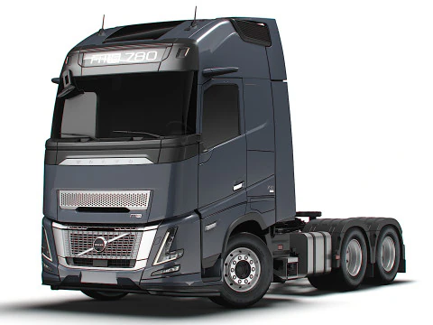 Trator Volvo FH16 Aero 6x2 2026 Modelo 3D