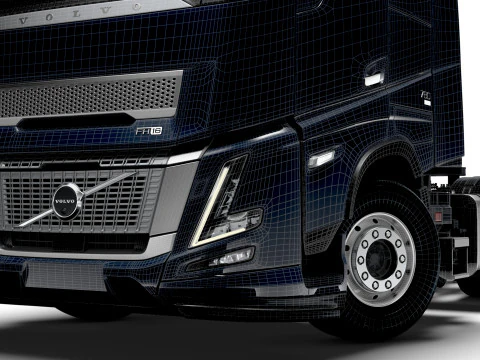 Trator Volvo FH16 Aero 6x2 2026 Modelo 3D