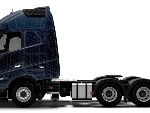 Trator Volvo FH16 Aero 6x2 2026 Modelo 3D