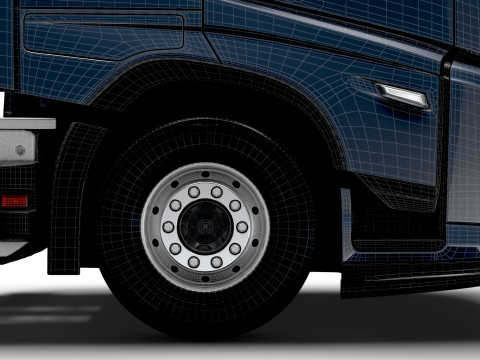 ボルボ FH16 エアロ 6x2 トラクター 2026 3Dモデル