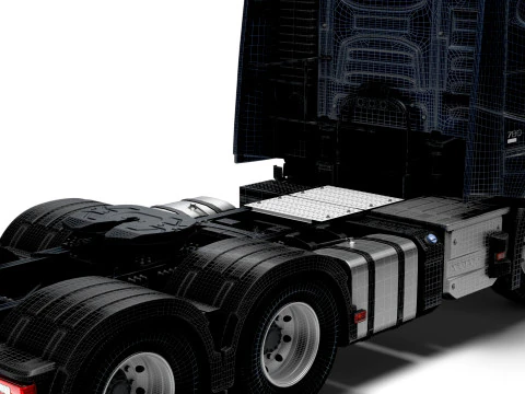 Trator Volvo FH16 Aero 6x2 2026 Modelo 3D