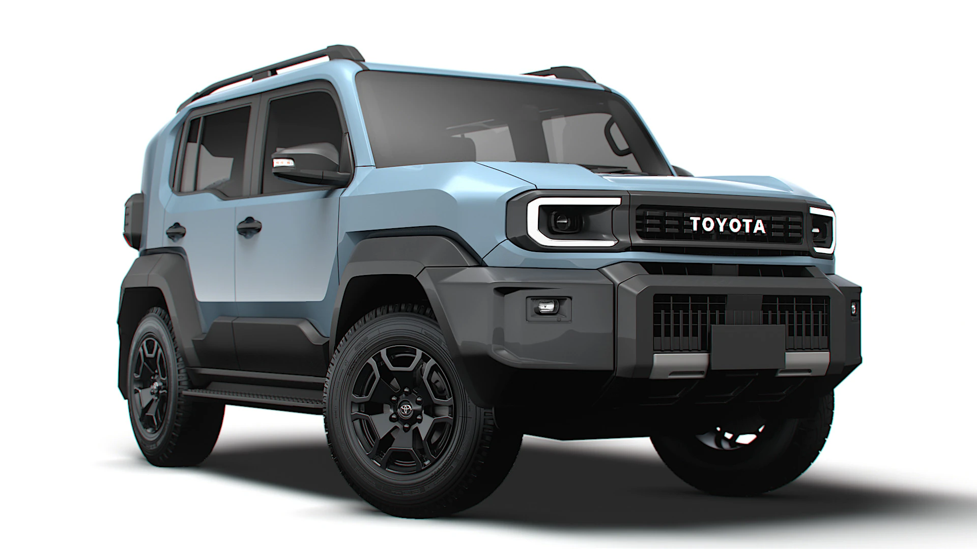 Prototipo Toyota Land Cruiser FJ 2026 Modello 3D .c4d .max .obj .3ds .fbx .stl .blend 
