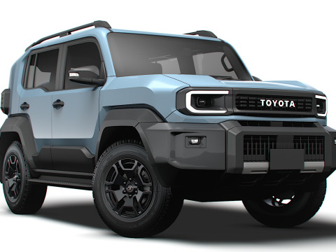 Prototyp Toyoty Land Cruiser FJ 2026 Model 3D