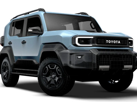 Prototipo Toyota Land Cruiser FJ 2026 Modello 3D
