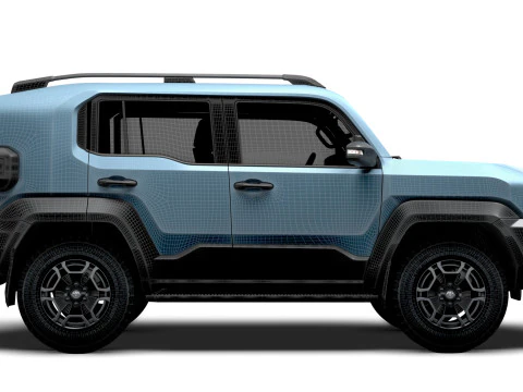 Prototipo Toyota Land Cruiser FJ 2026 Modello 3D