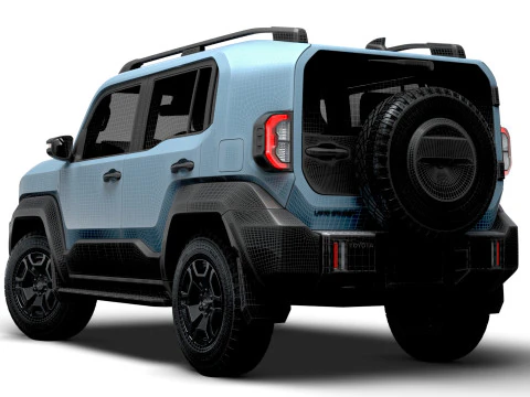 Prototipo Toyota Land Cruiser FJ 2026 Modello 3D