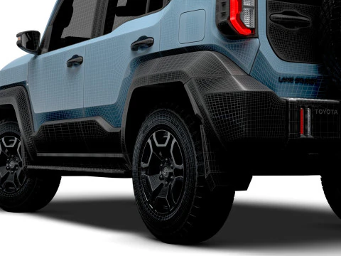 Prototipo Toyota Land Cruiser FJ 2026 Modello 3D