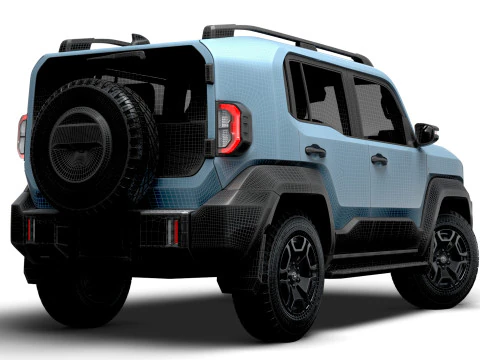 Prototipo Toyota Land Cruiser FJ 2026 Modello 3D