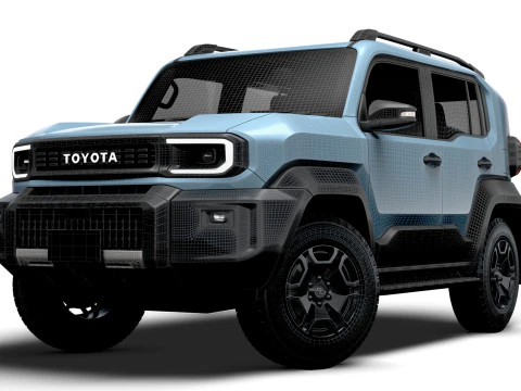 Prototipo Toyota Land Cruiser FJ 2026 Modello 3D