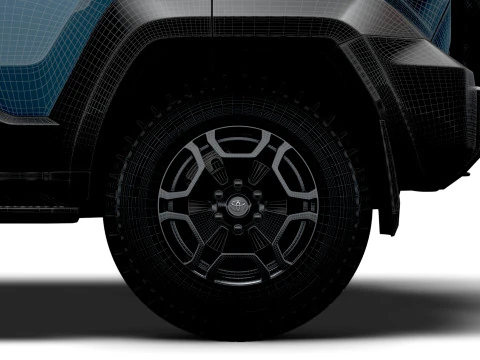 Prototipo Toyota Land Cruiser FJ 2026 Modello 3D