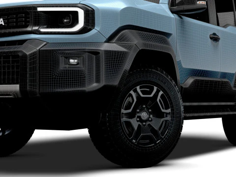 Prototipo Toyota Land Cruiser FJ 2026 Modello 3D