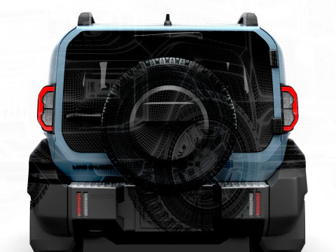 Prototipo Toyota Land Cruiser FJ 2026 Modello 3D