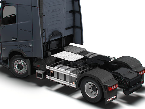 Tracteur Volvo FH16 Aero 4x2 2026 Modèle 3D