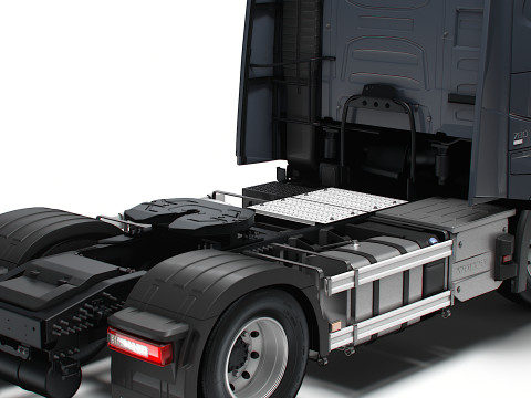 Tracteur Volvo FH16 Aero 4x2 2026 Modèle 3D