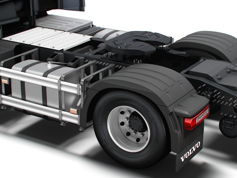 Tracteur Volvo FH16 Aero 4x2 2026 Modèle 3D