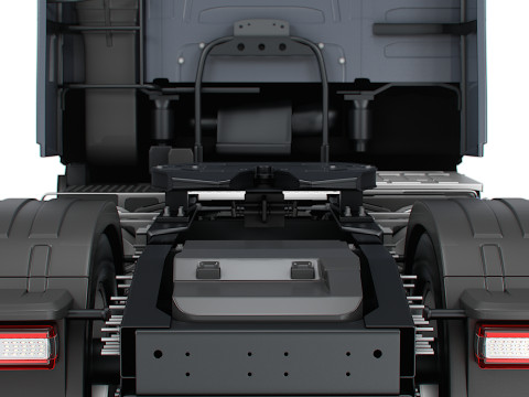 Tracteur Volvo FH16 Aero 4x2 2026 Modèle 3D