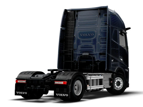 Trator Volvo FH16 Aero 4x2 2026 Modelo 3D