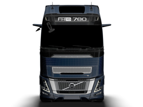 Tracteur Volvo FH16 Aero 4x2 2026 Modèle 3D