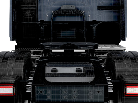 Tracteur Volvo FH16 Aero 4x2 2026 Modèle 3D