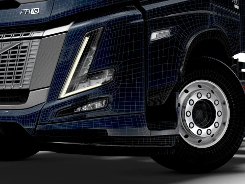 Trator Volvo FH16 Aero 4x2 2026 Modelo 3D