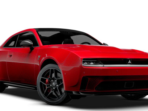 Dodge Charger Daytona RT Fase 1 2D LB 2026 Modello 3D