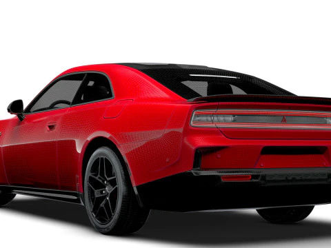 Dodge Charger Daytona RT Fase 1 2D LB 2026 Modello 3D