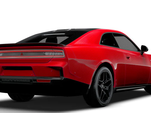 Dodge Charger Daytona RT Fase 1 2D LB 2026 Modello 3D