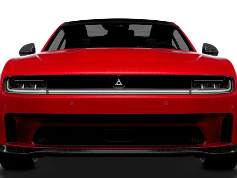 Dodge Charger Daytona RT Fase 1 2D LB 2026 Modello 3D