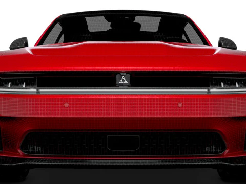 Dodge Charger Daytona RT Fase 1 2D LB 2026 Modello 3D