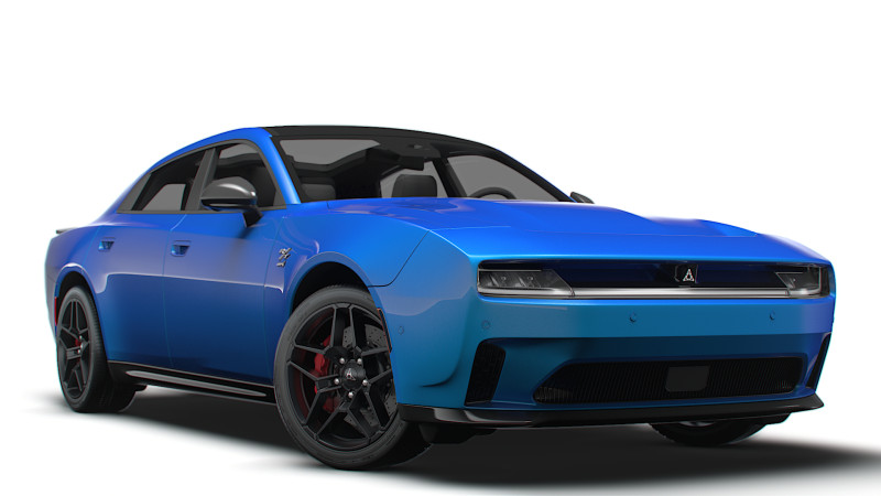 Dodge Charger Daytona RT Tahap 1 4D LB 2025 Model 3D .c4d .max .obj .3ds .fbx .stl .blend 