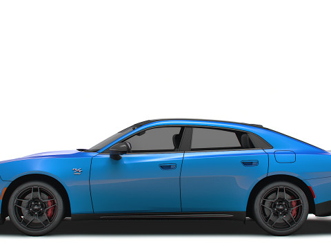 Dodge Charger Daytona RT Tahap 1 4D LB 2025 Model 3D