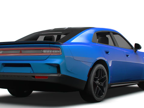 道奇 Charger 代托纳 RT Stage 1 4D LB 2025 3D 模型