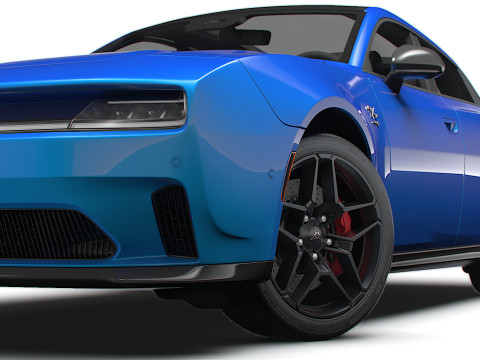 Dodge Charger Daytona RT Tahap 1 4D LB 2025 Model 3D