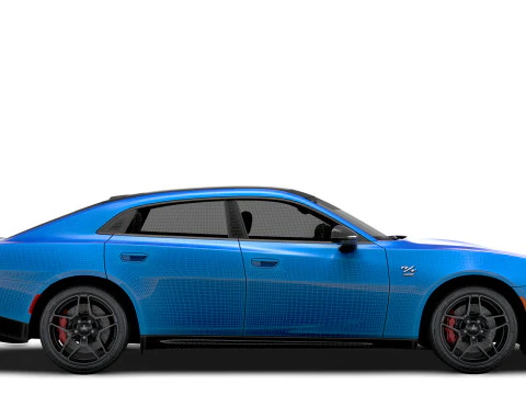 道奇 Charger 代托纳 RT Stage 1 4D LB 2025 3D 模型