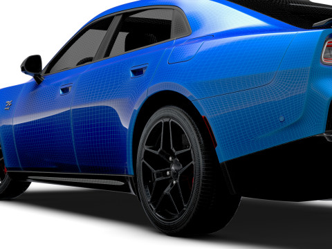 Dodge Charger Daytona RT Tahap 1 4D LB 2025 Model 3D