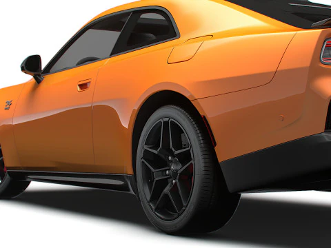 Dodge Charger RT Fase 1 2D LB 2026 Modello 3D