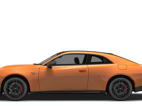 Dodge Charger RT Fase 1 2D LB 2026 Modello 3D