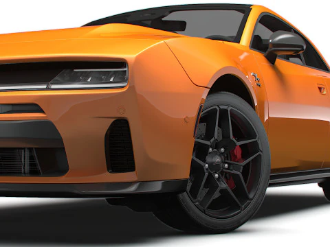 Dodge Charger RT Fase 1 2D LB 2026 Modello 3D