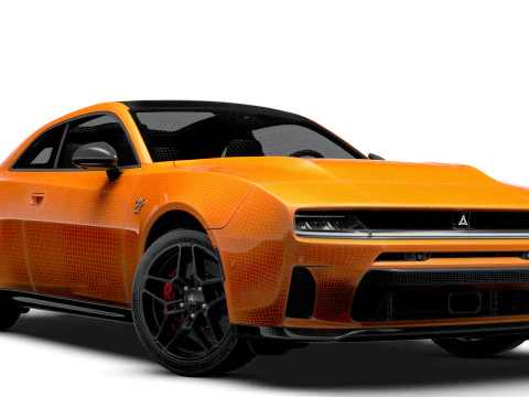 Dodge Charger RT Fase 1 2D LB 2026 Modello 3D